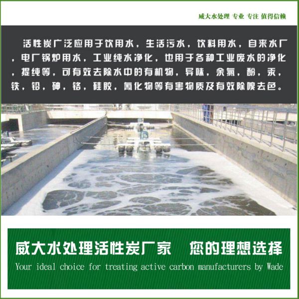 果殼凈水活性炭在水處理上的應(yīng)用，威大水處理廠家咨詢電話：13838587319